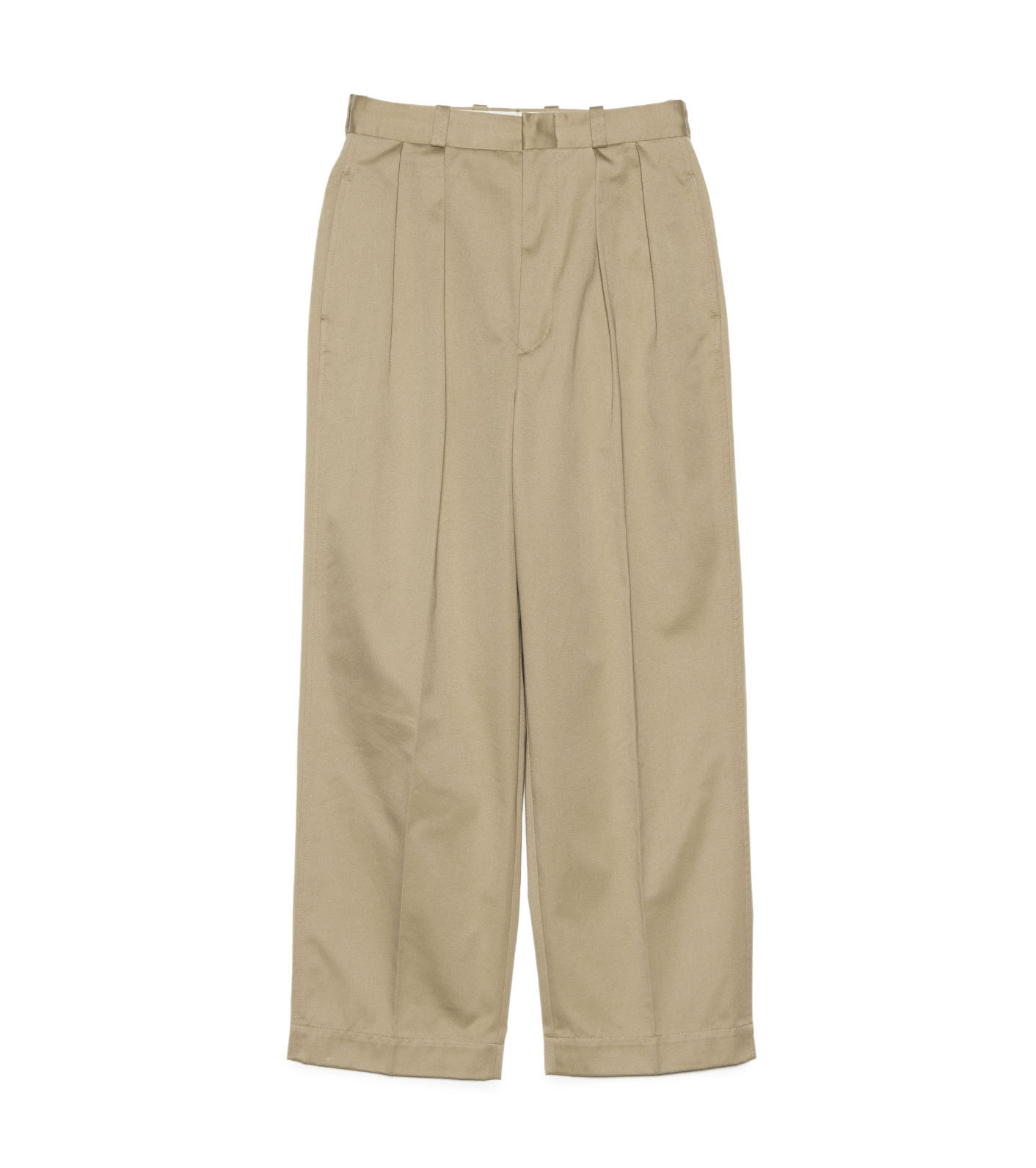 Double Pleated Chino Pants