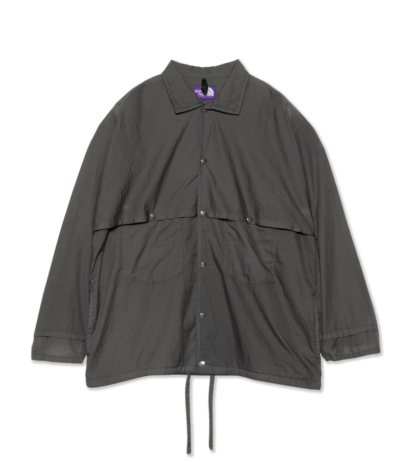 Garment Dyed Nylon Ripstop Field Shirt Jacket