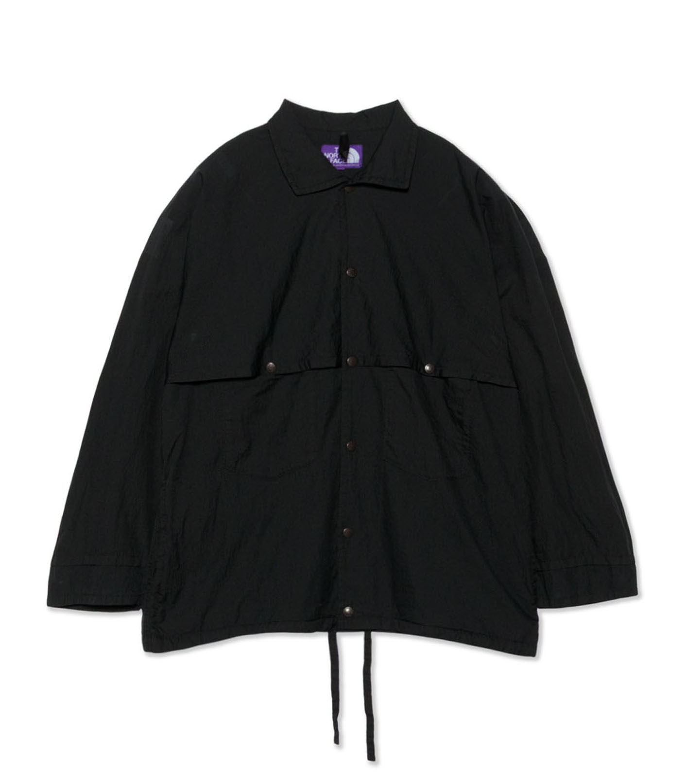 Garment Dyed Nylon Ripstop Field Shirt Jacket