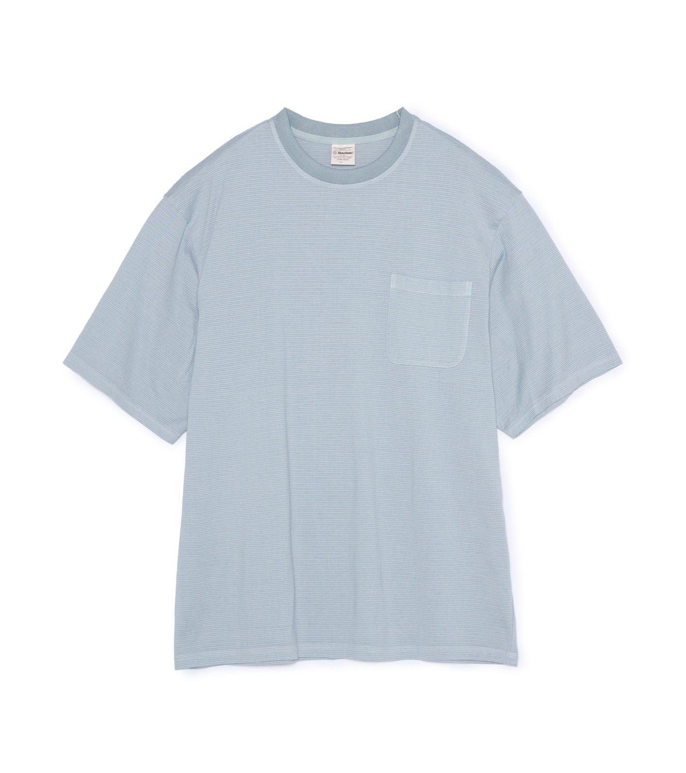 田中 nanamica / Garment Dyed Border Pk Tee