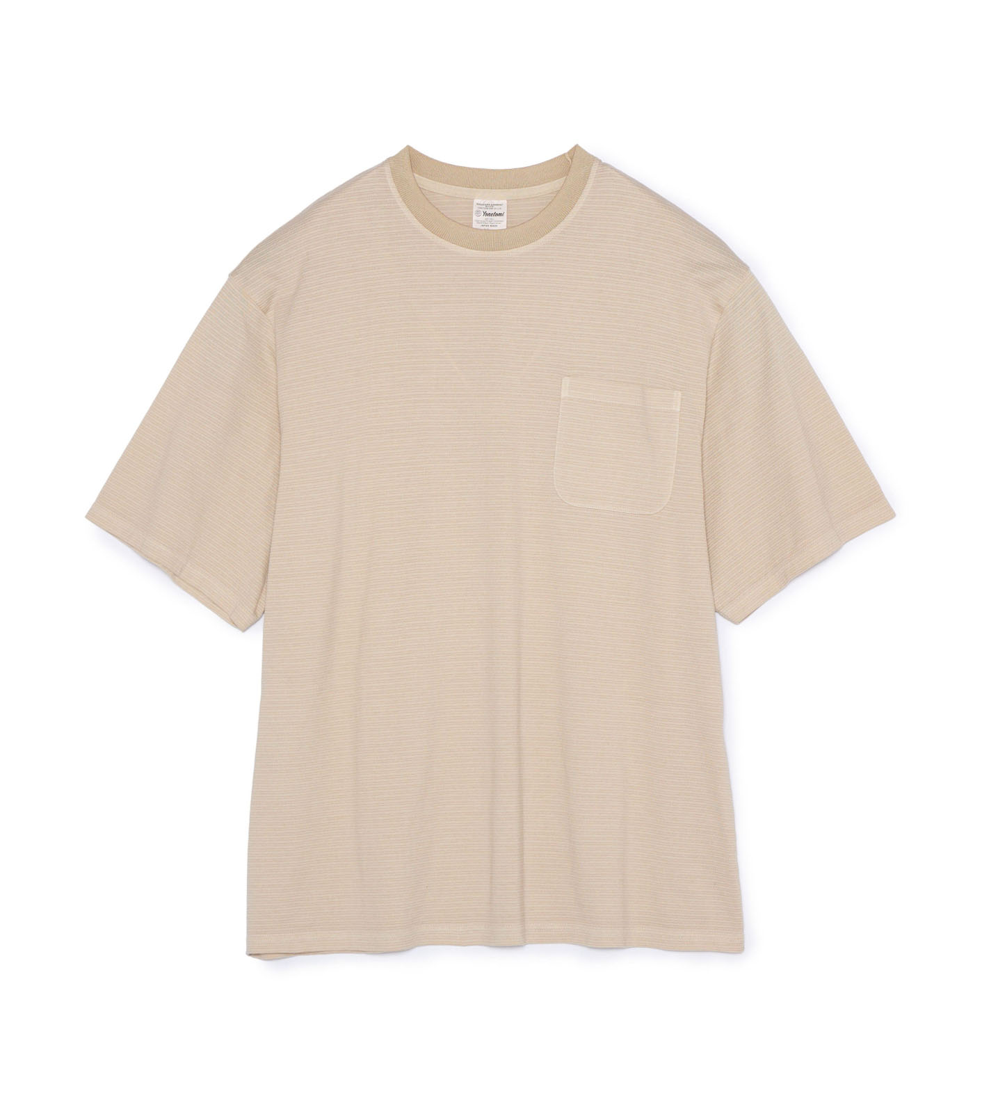 nanamica / Garment Dyed Border Pk Tee