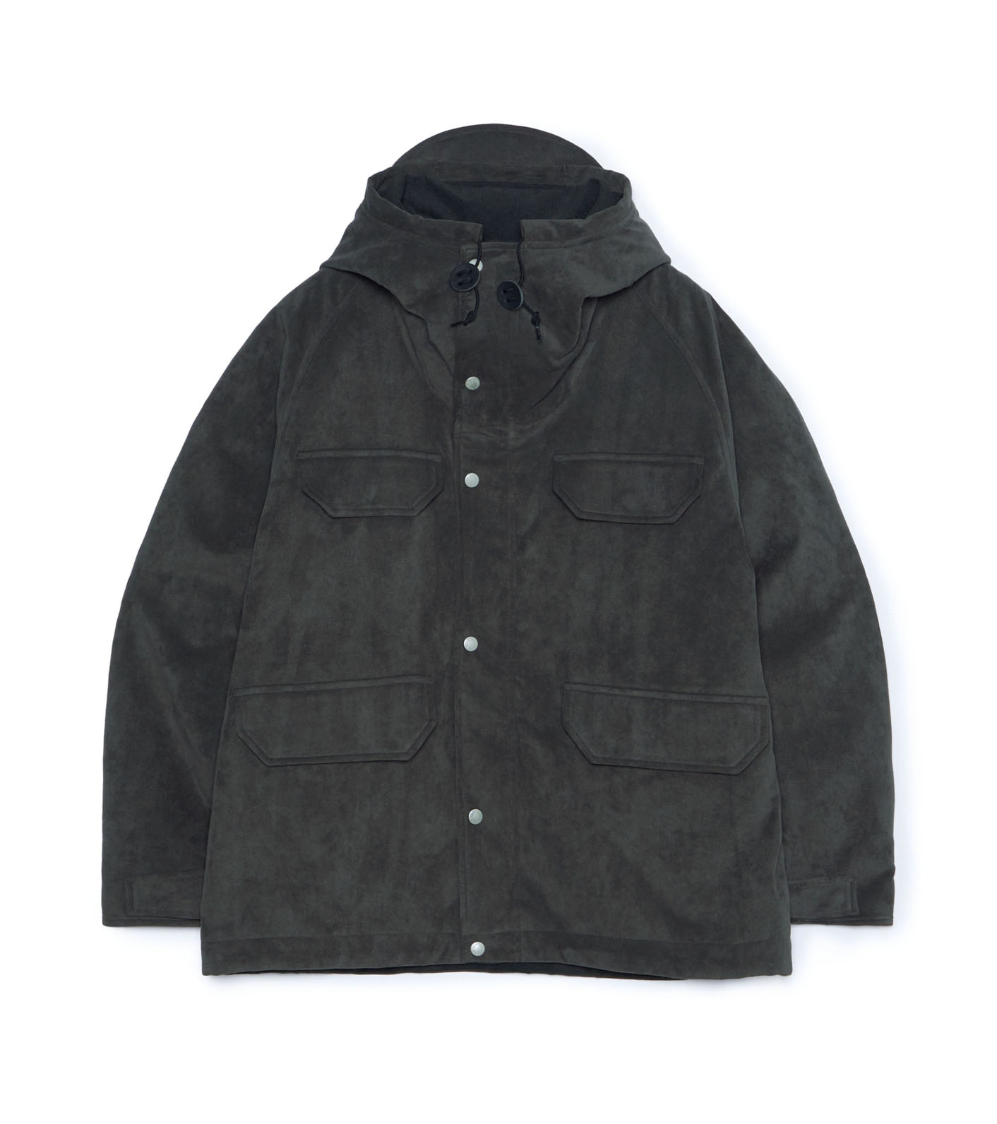 Synthetic Leather Mountain Parka