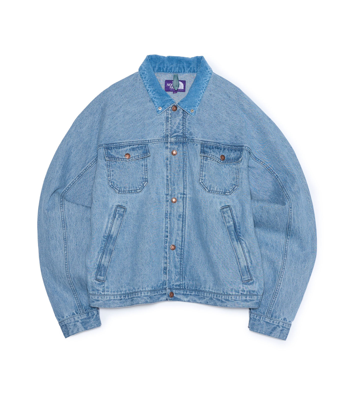 Linen Cotton Denim Field Jacket