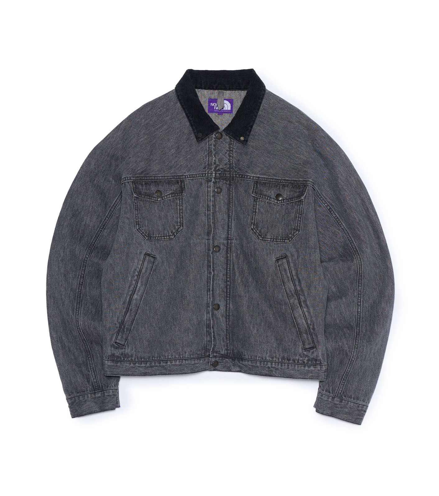 Linen Cotton Denim Field Jacket