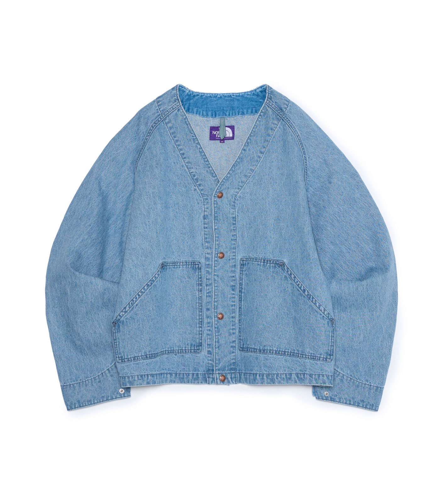 Linen Cotton Denim Field Cardigan