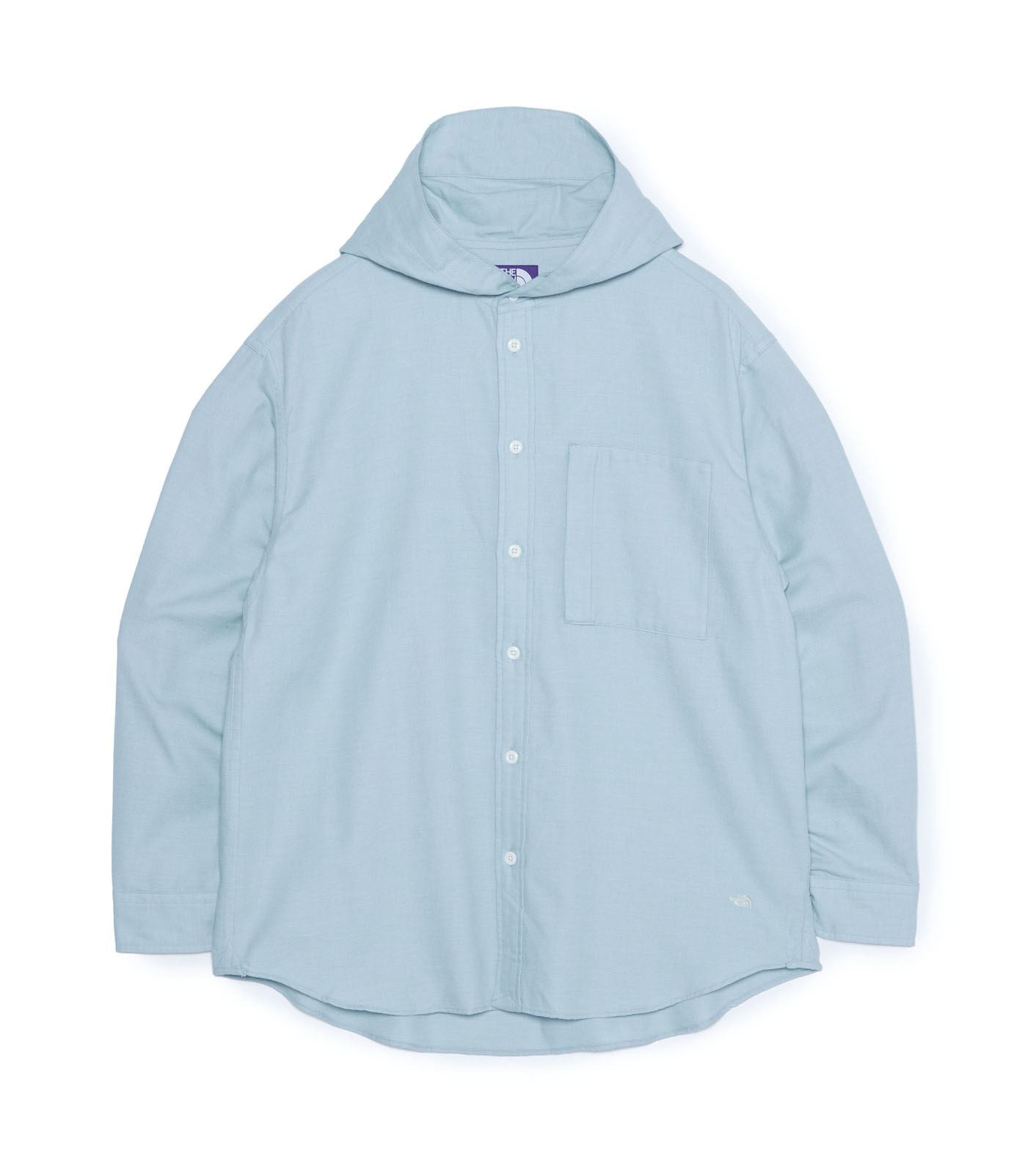 Royal Oxford Mountain Hooded Shirt