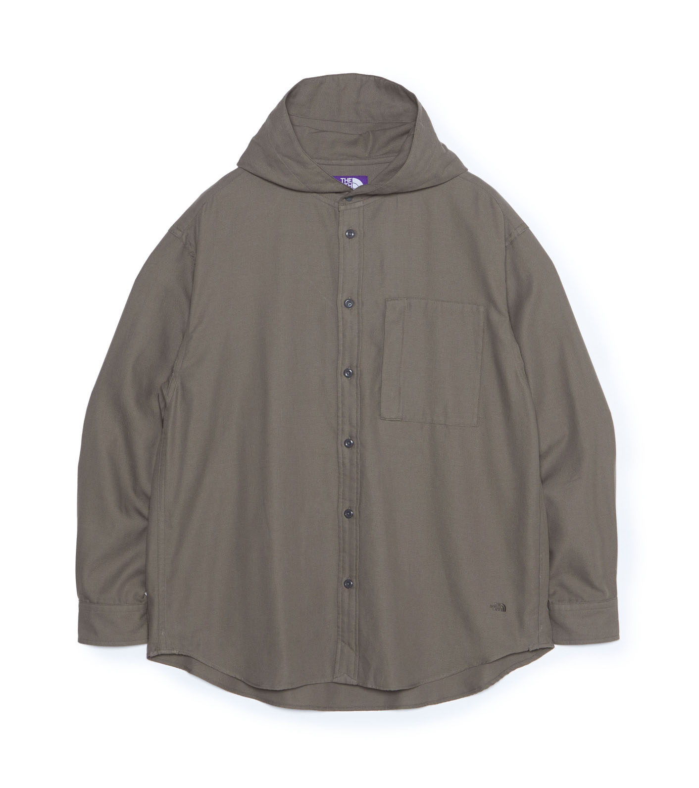 Royal Oxford Mountain Hooded Shirt