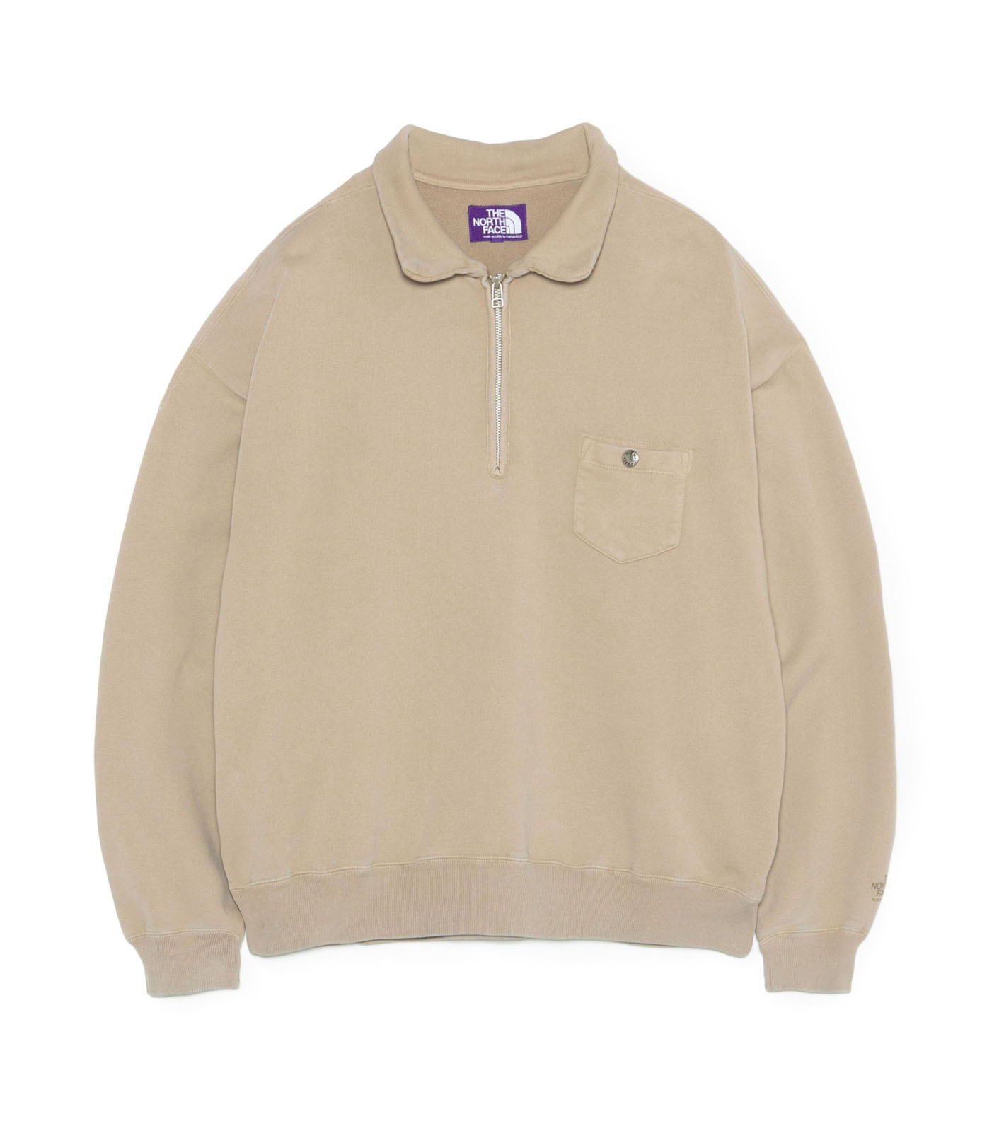 Garment Dyed Field Half Zip Sweatshirts