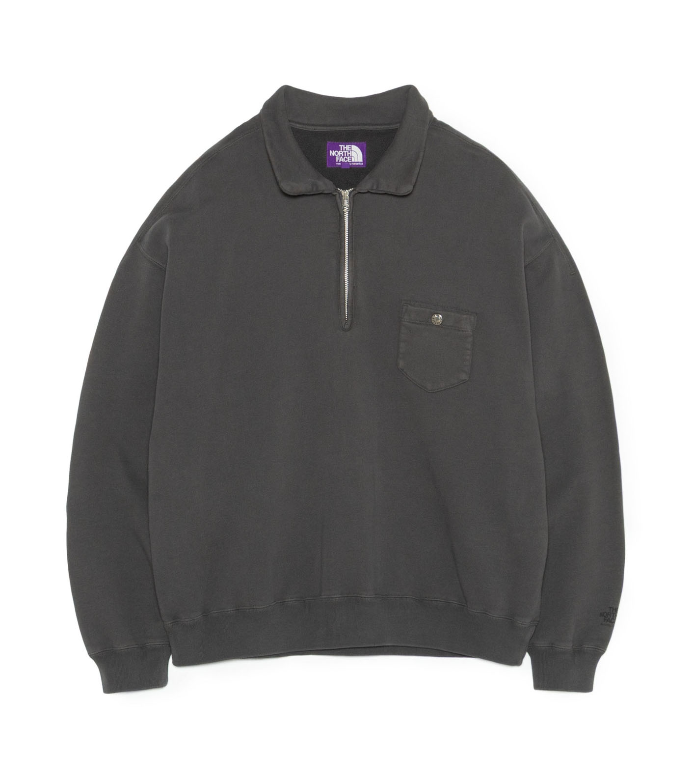 nanamica / Garment Dyed Field Half Zip Sweatshirts