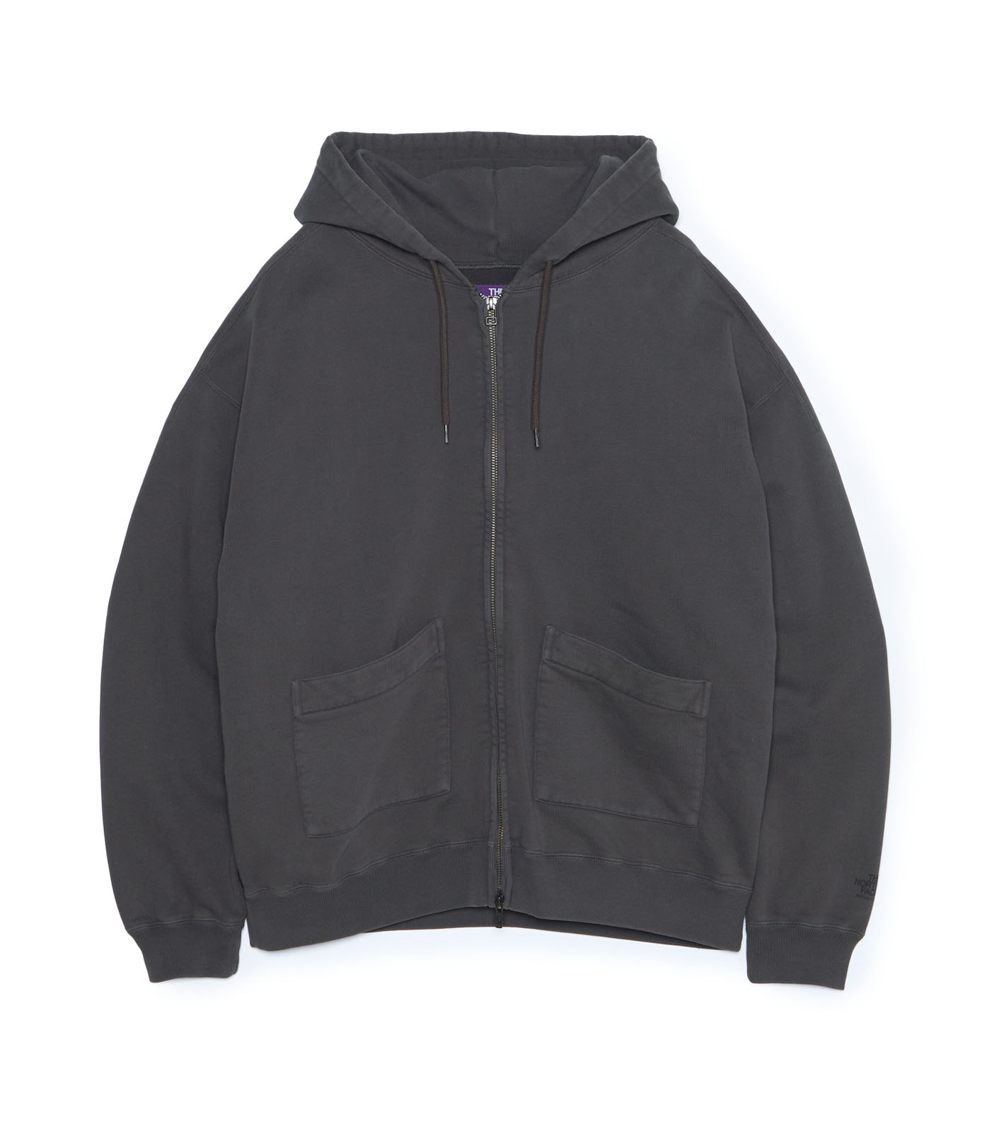 Garment Dyed Field Zip Up Hoodie
