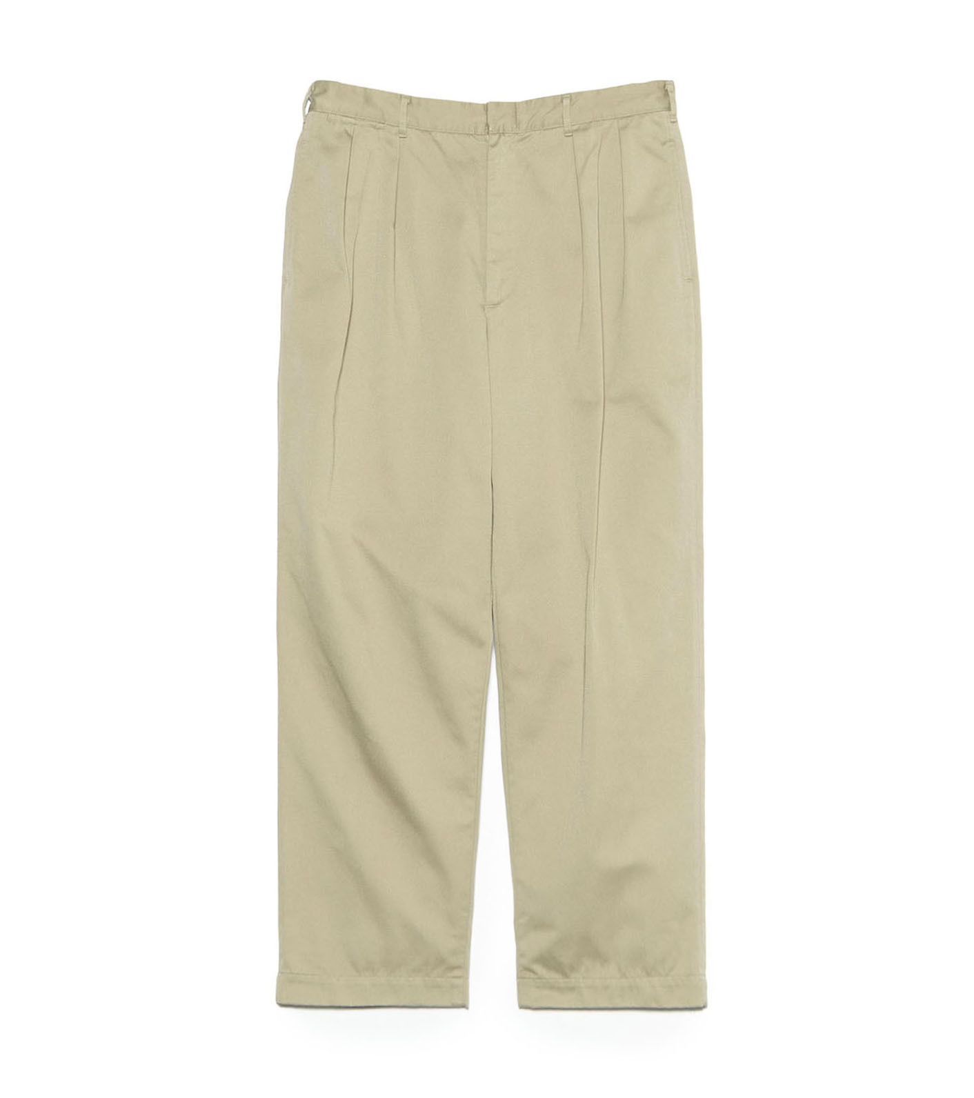 Double Pleated Chino Pants