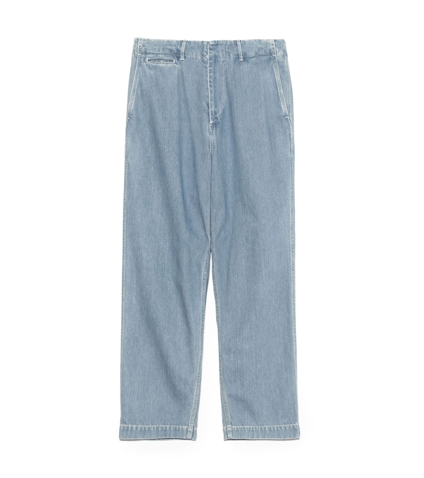 Wide Denim Pants