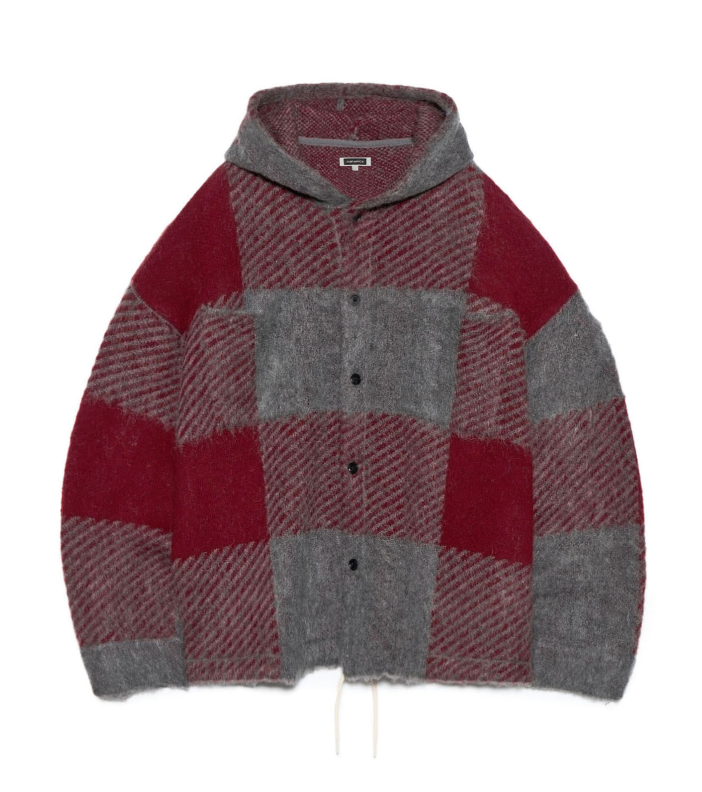 OOAL Mohair Hooded Jacket