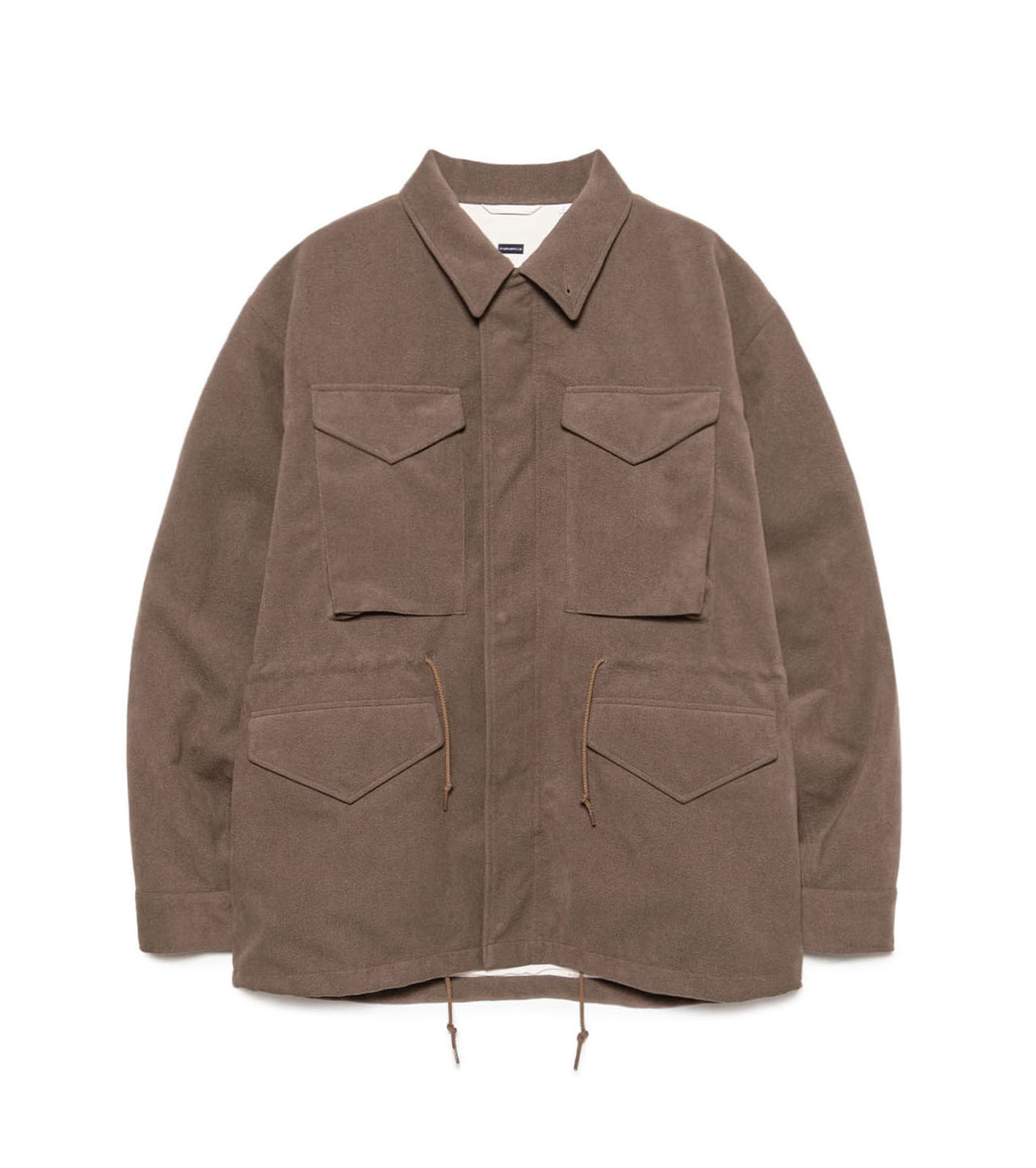 Synthetic Leather Field Jacket