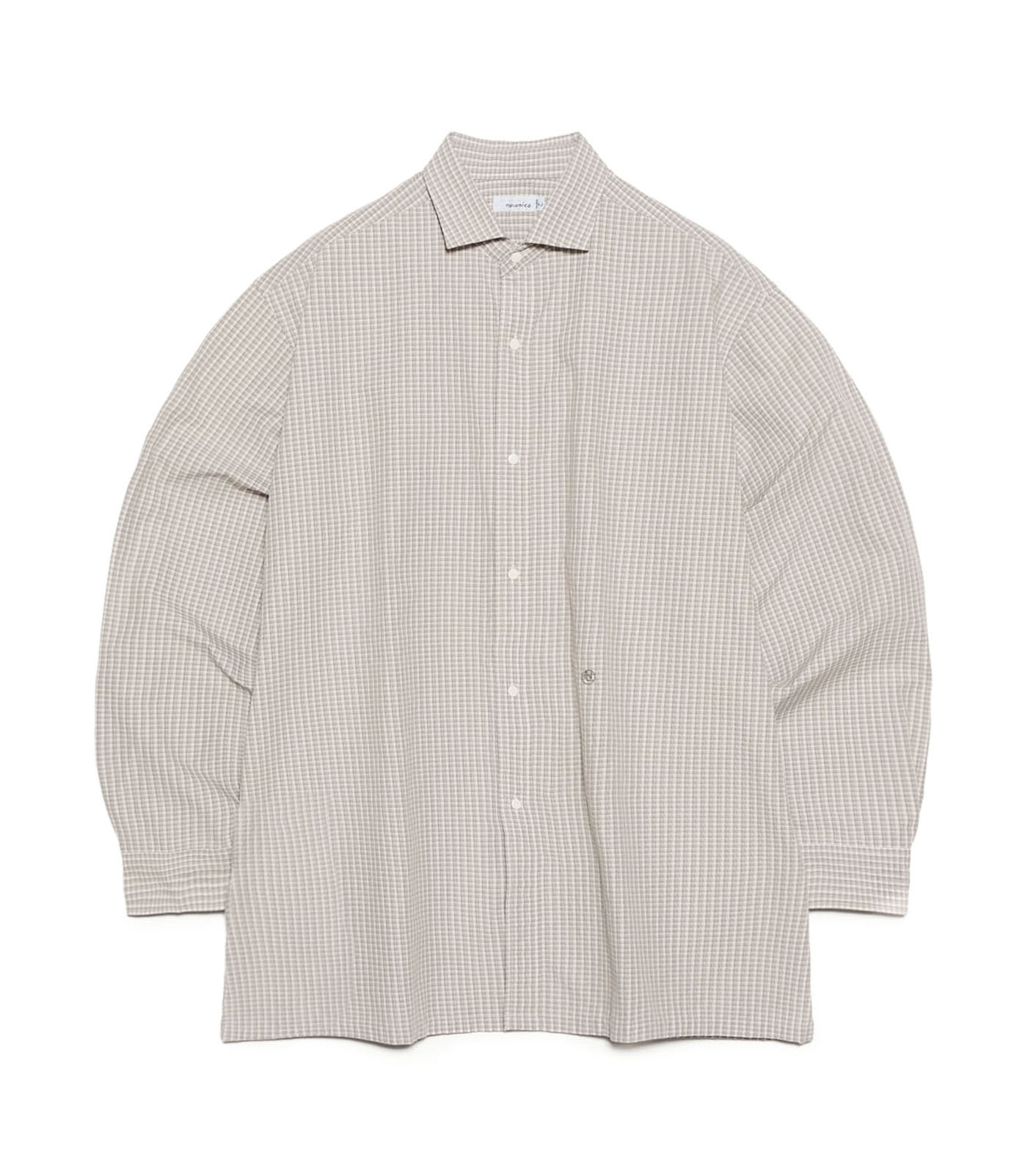 Micro Plaid Wind Shirt
