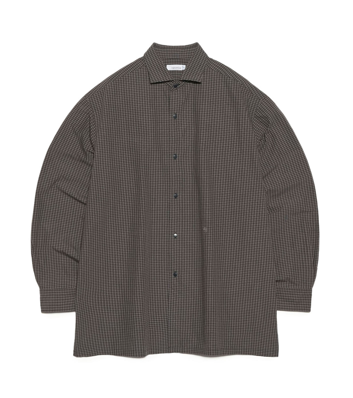 Micro Plaid Wind Shirt