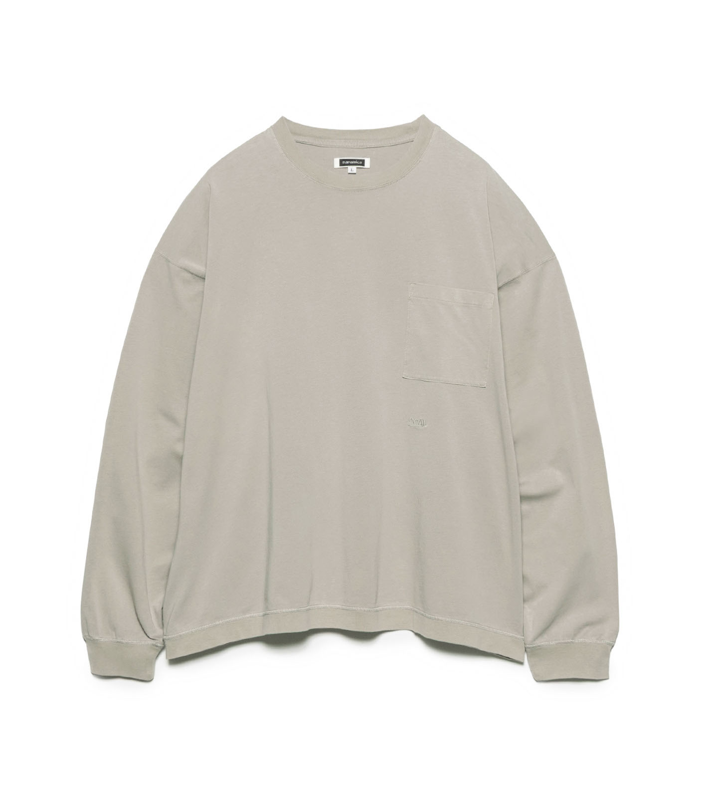 OOAL Long Sleeve Pocket Tee