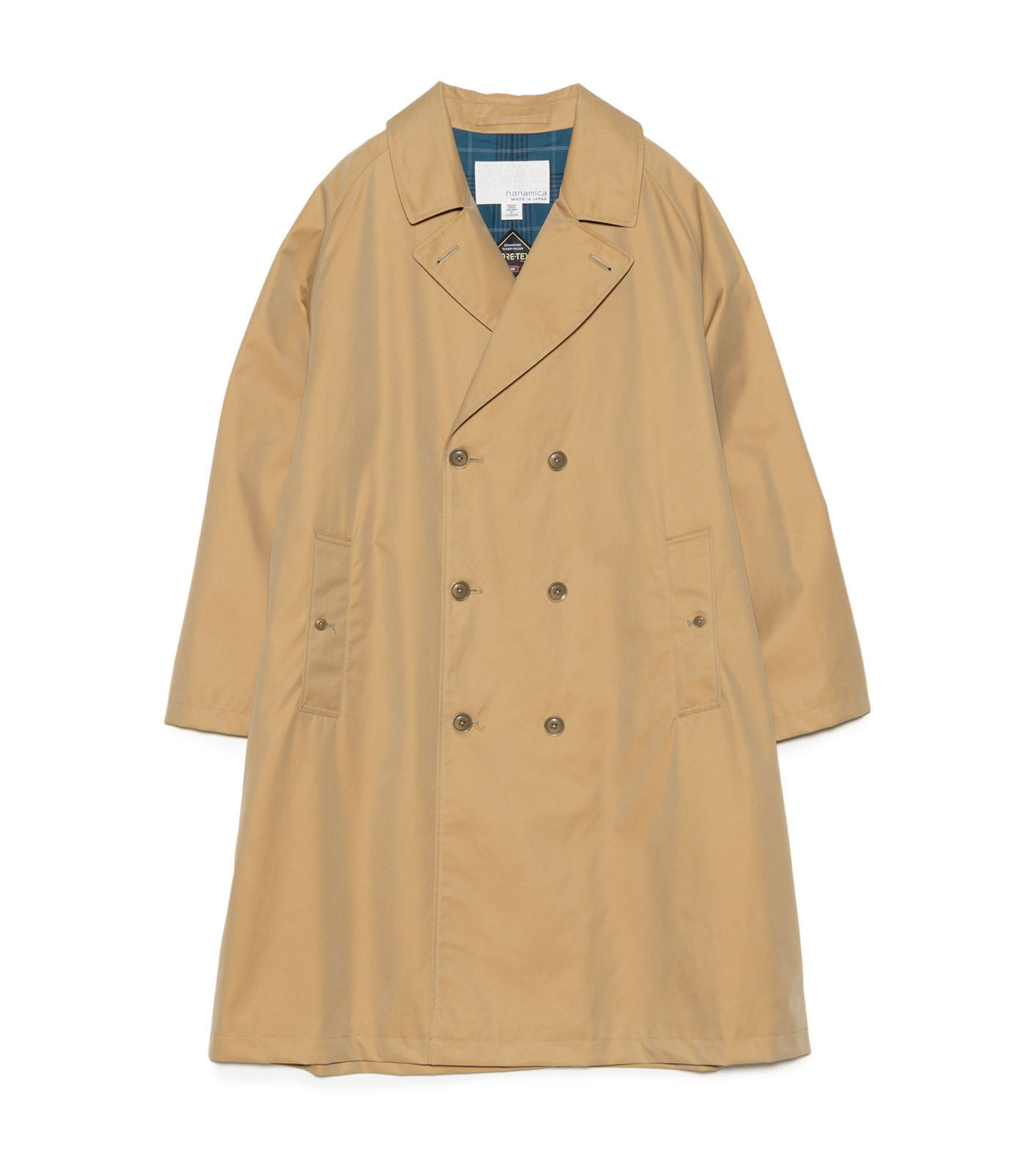2L Cotton GORE-TEX Double Breasted Coat