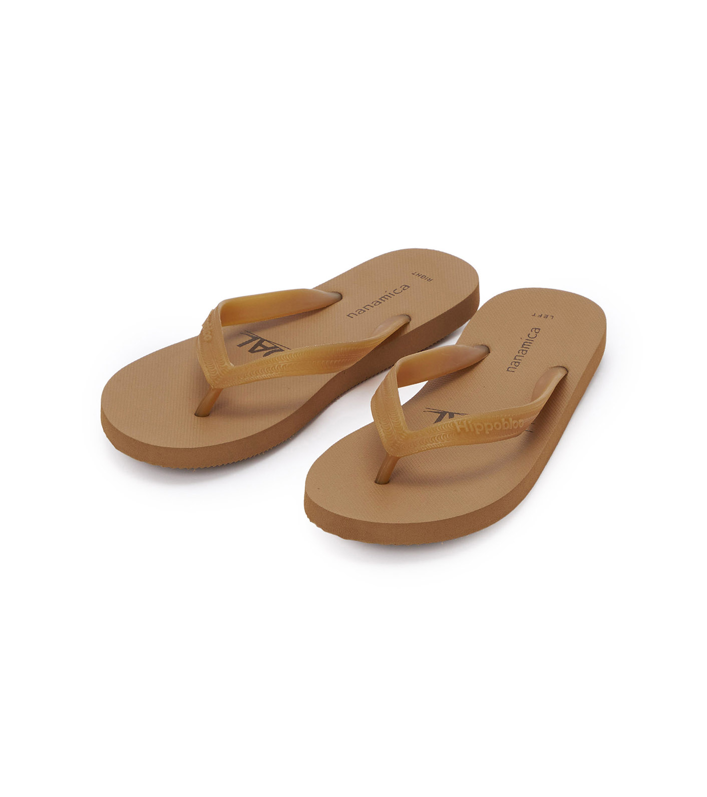 PVCクリアビーチサンダル Mベージュ nanamica / Beach Sandal nanamica Exclusive