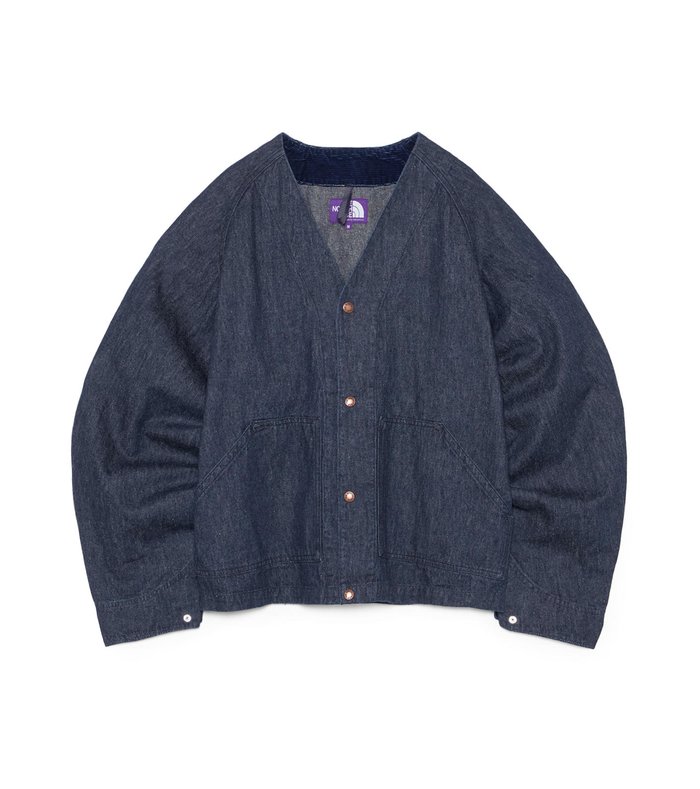 Linen Cotton Denim Field Cardigan