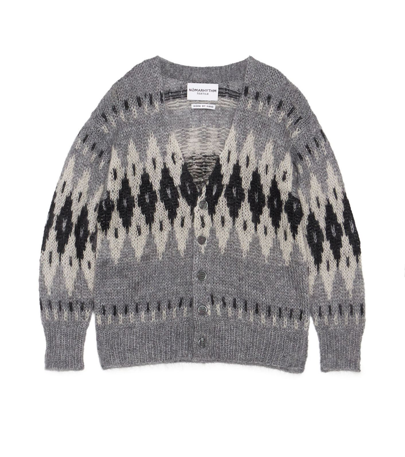 nanamica Exclusive Handknit Snowflake Cardigan