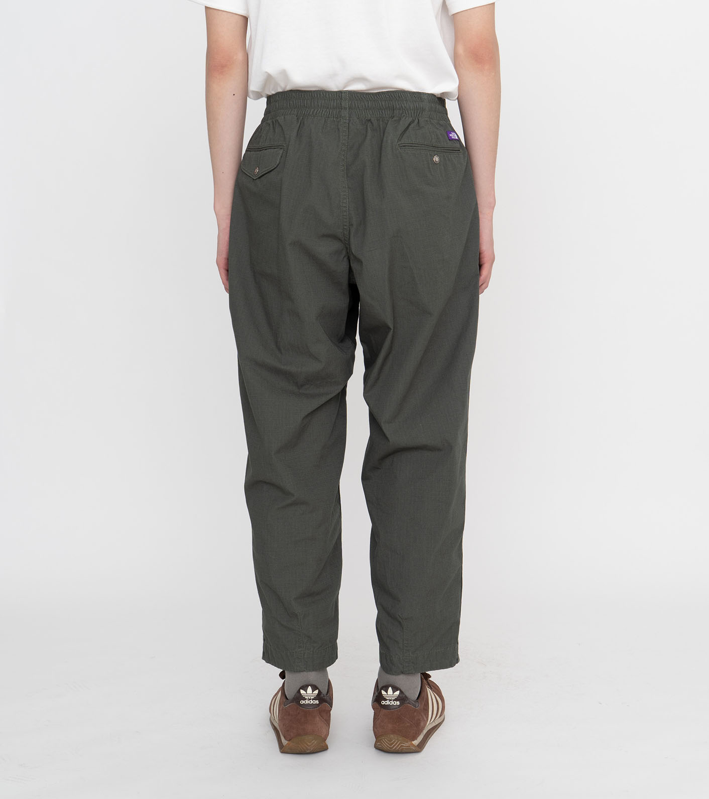 Ripstop shirred waist pants Clearance