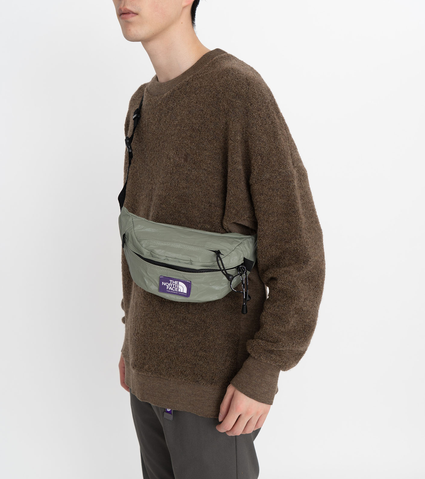 the north face purple label waist bag