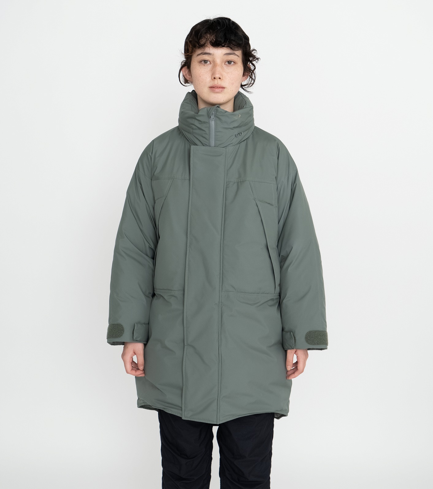 nanamica gore tex down coat