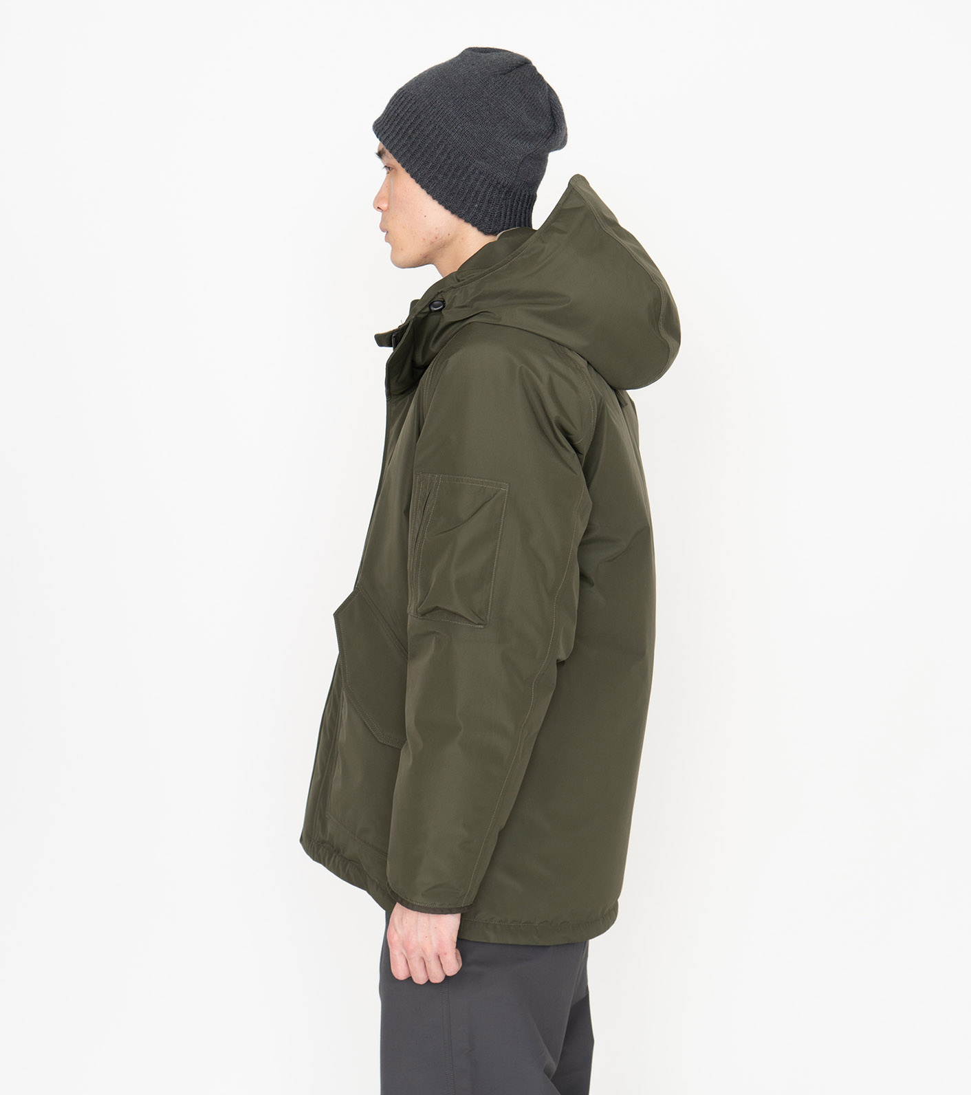 gore tex down coat