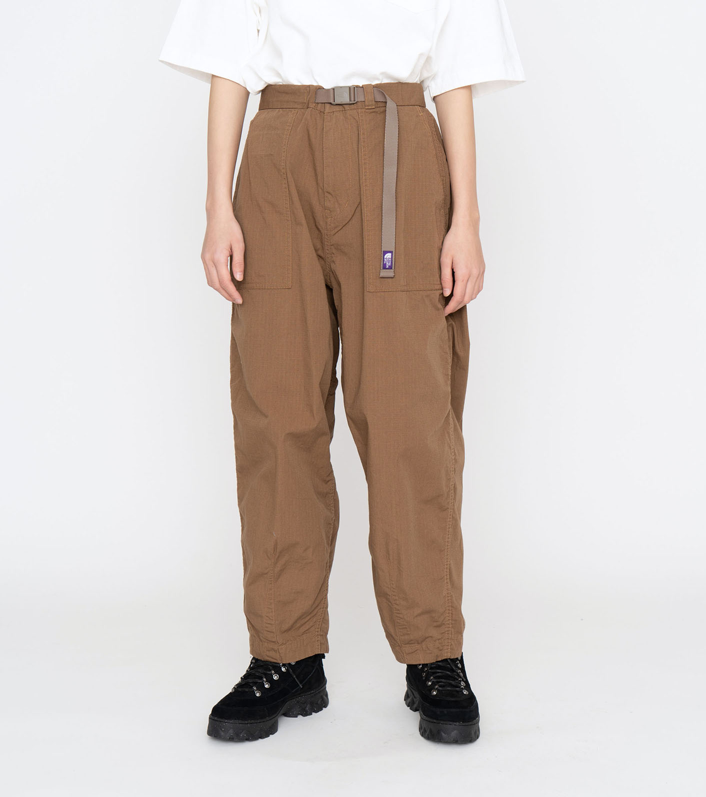 Ripstop wide cropped pants Clearance