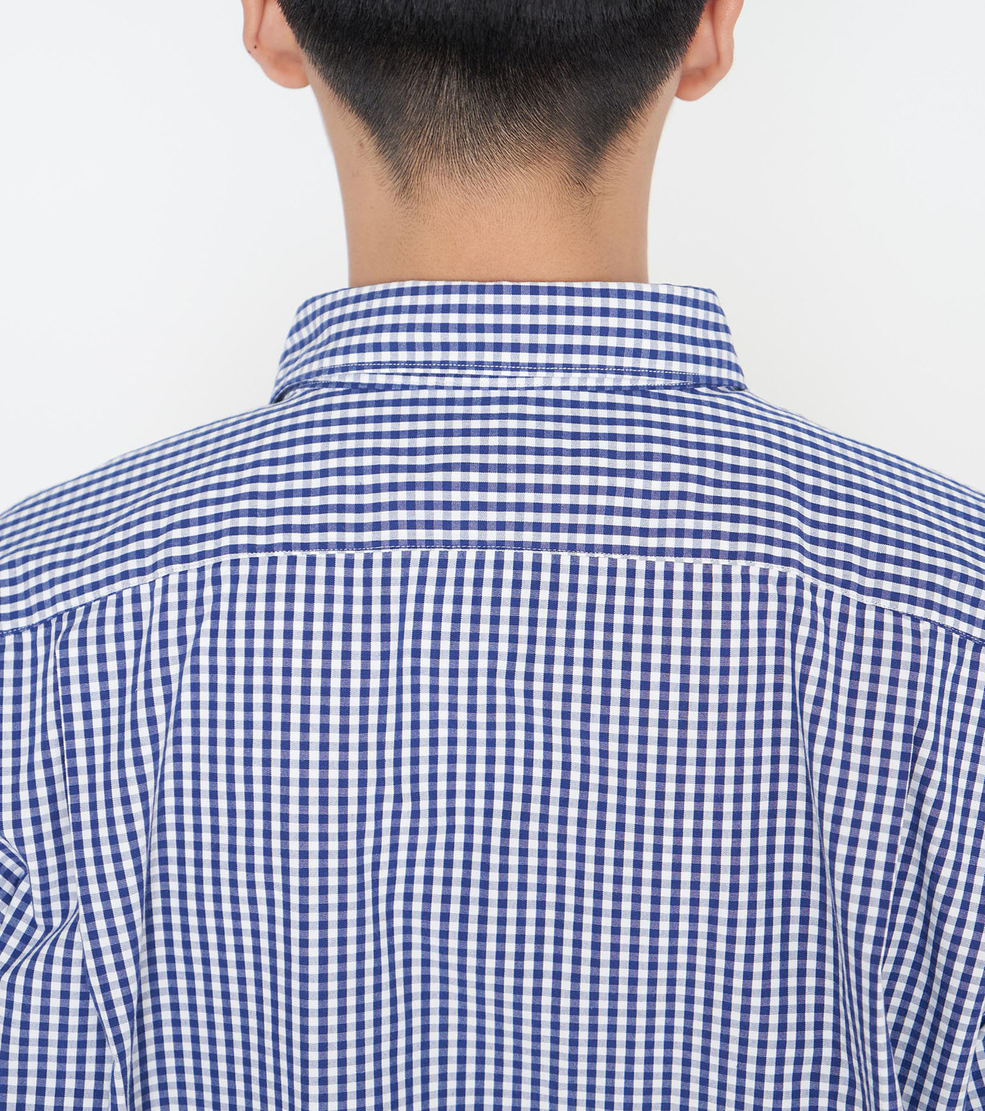 nanamica / Regular Collar Stripe Wind Shirt