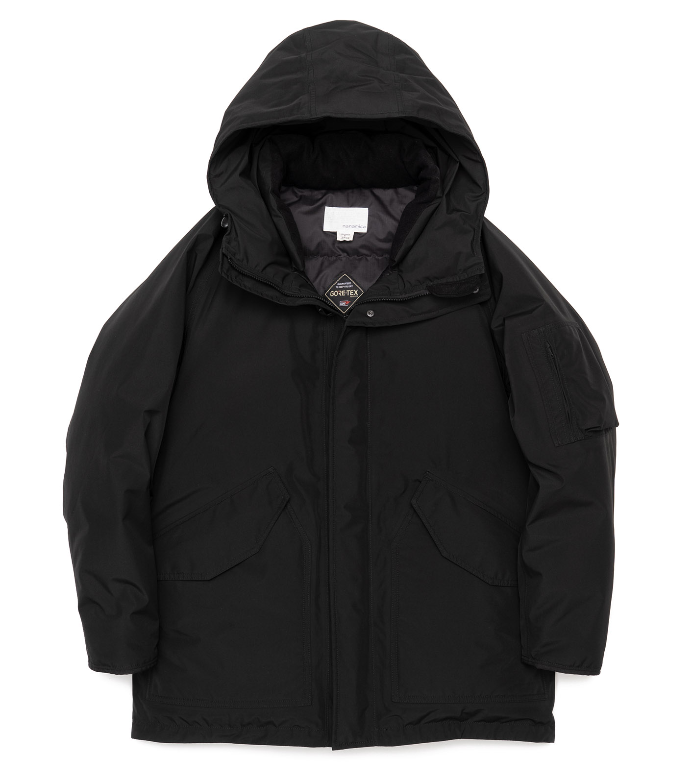 gore tex down coat
