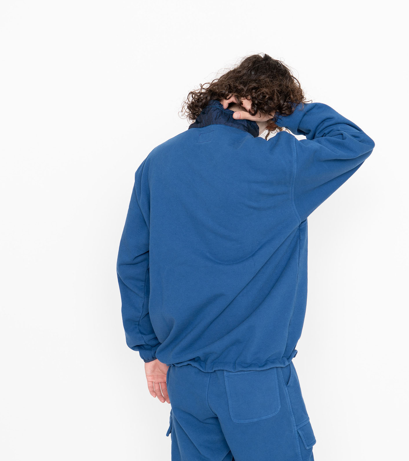 High Bulky French Terry Field Jacket