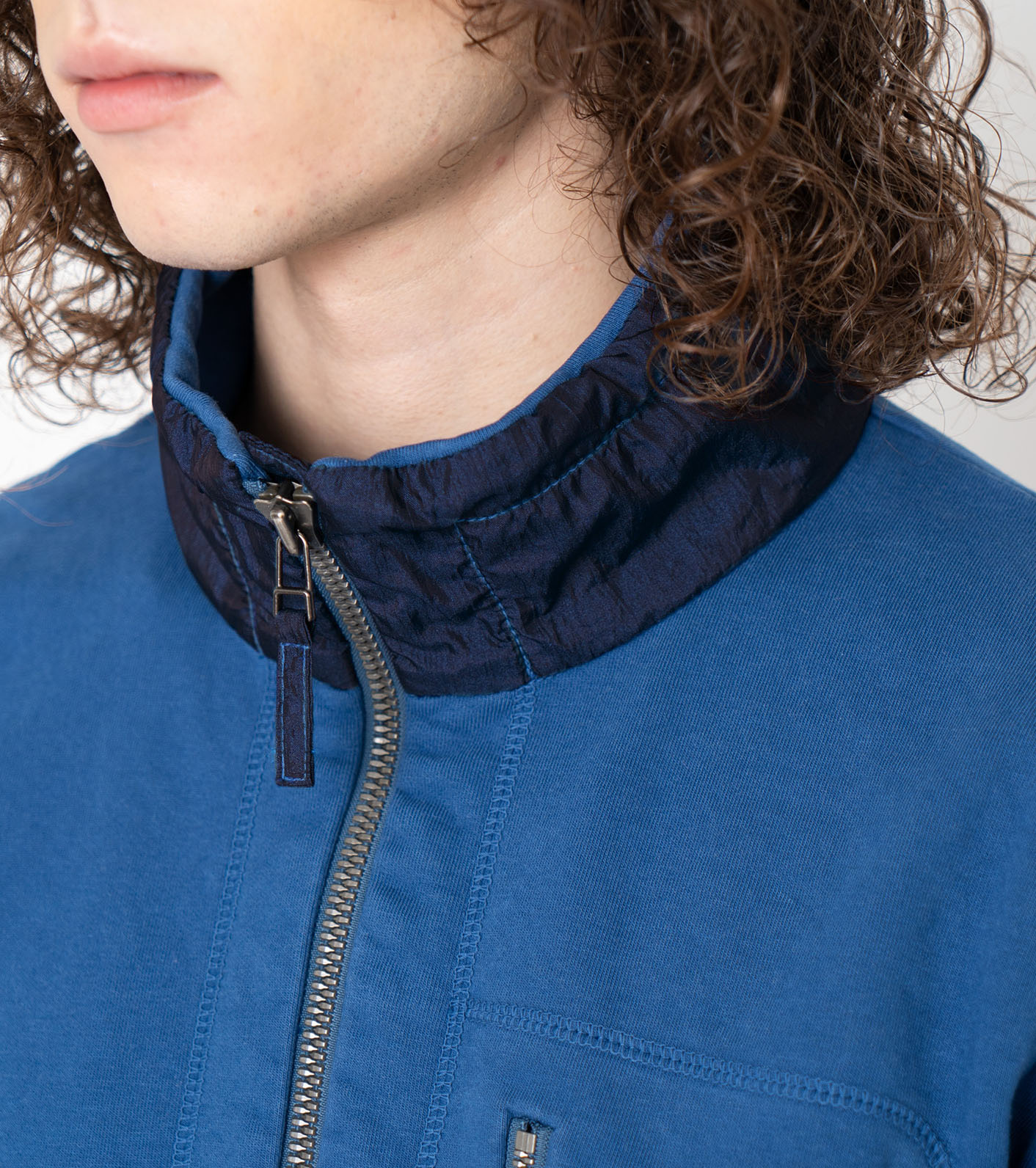 High Bulky French Terry Field Jacket