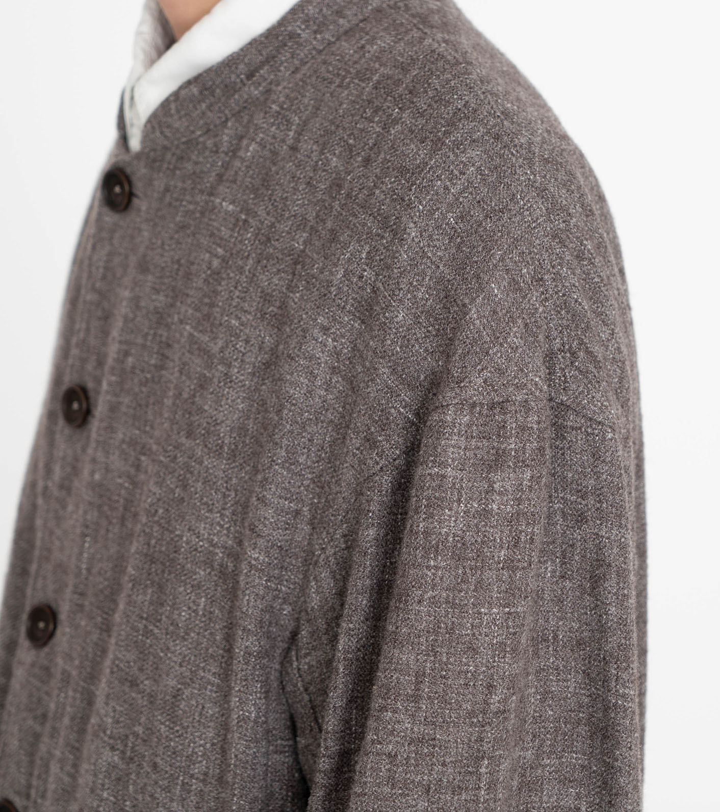 6(ROKU)>SHAGGY SHAWL COLLAR COAT/コート | 6ROKU SHAGGY COAT