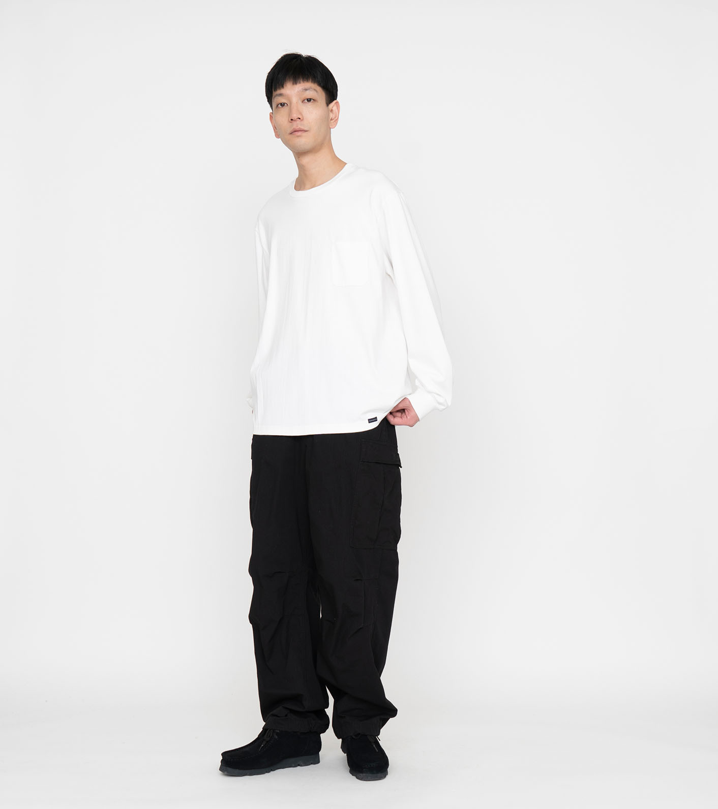 nanamica / L/S Pocket Tee