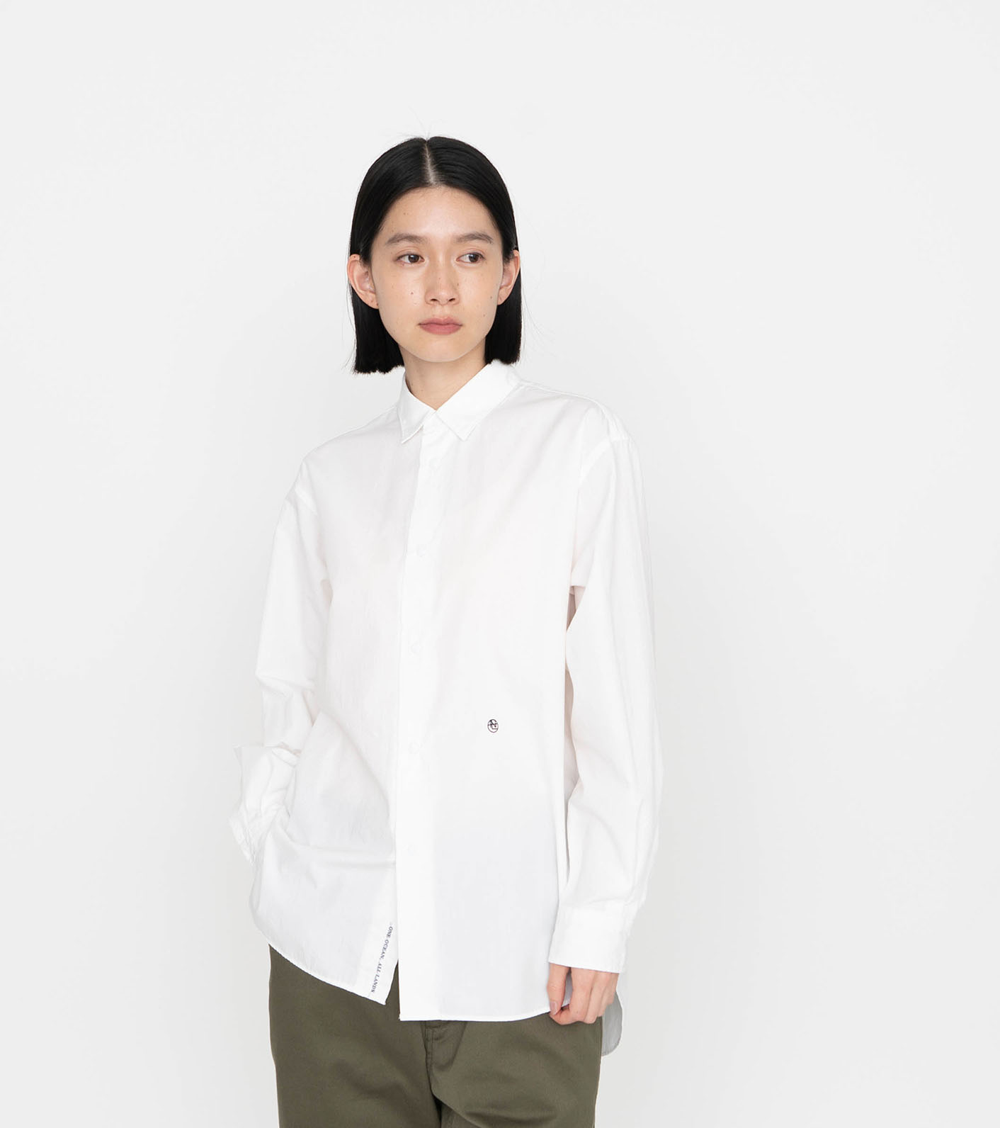 nanamica / Regular Collar Wind Shirt