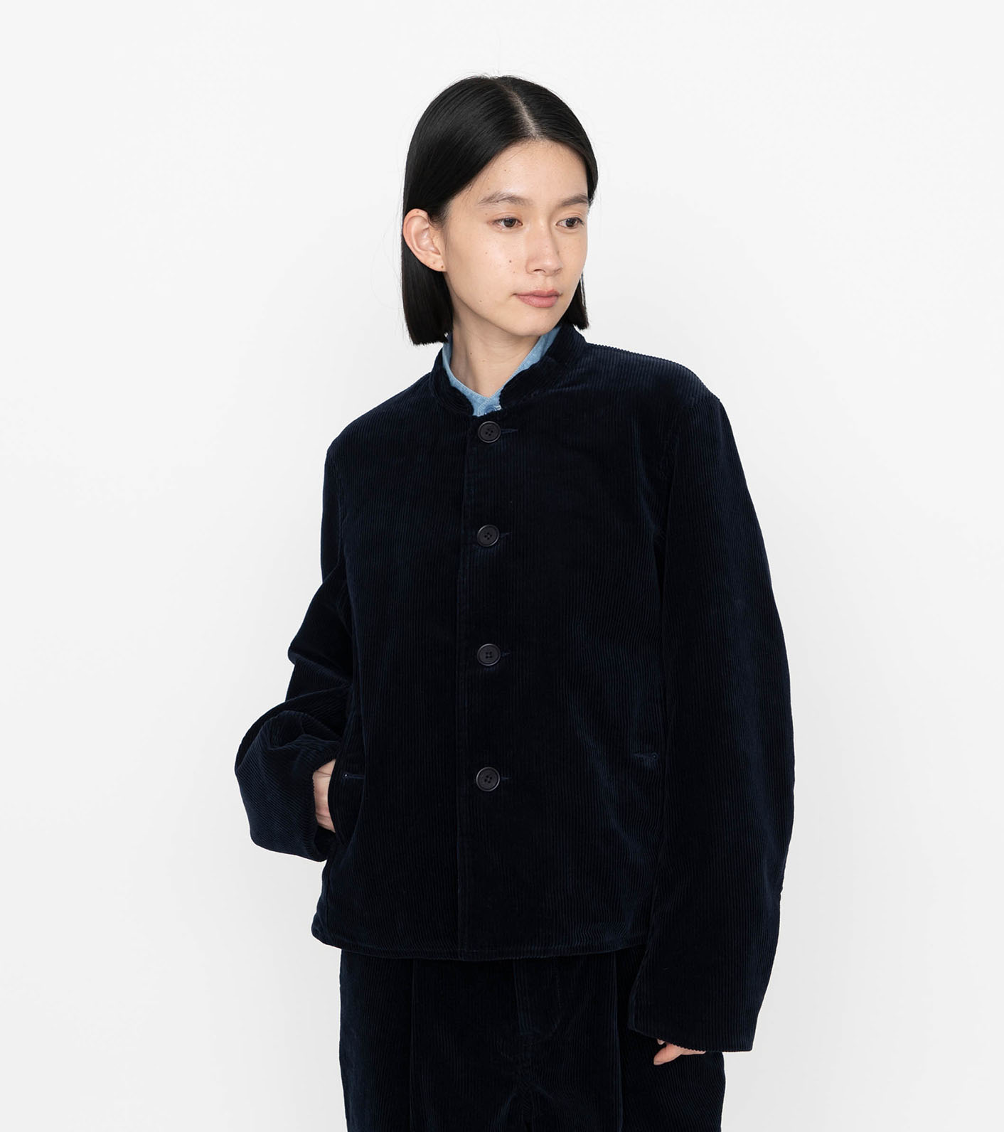 Band Collar Jacketセットアップ