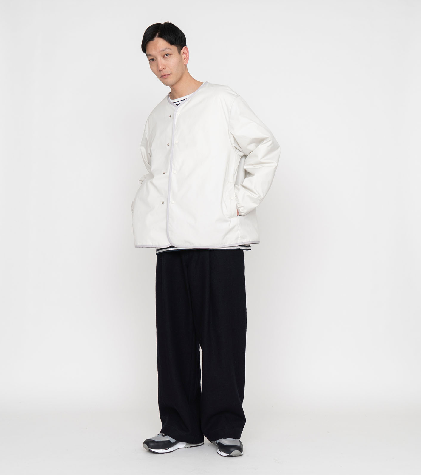 nanamica / Reversible Down Cardigan