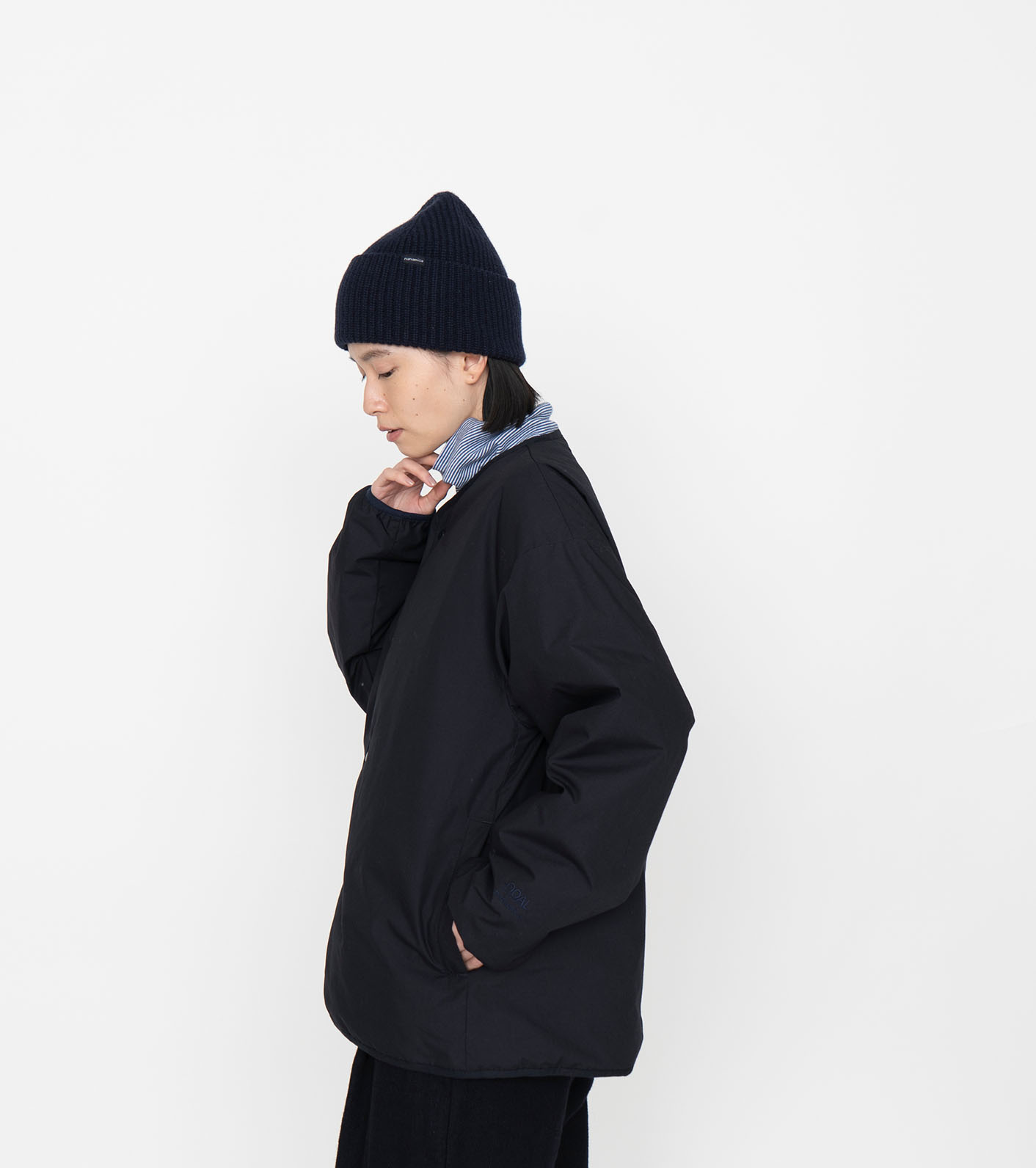 nanamica / Reversible Down Cardigan
