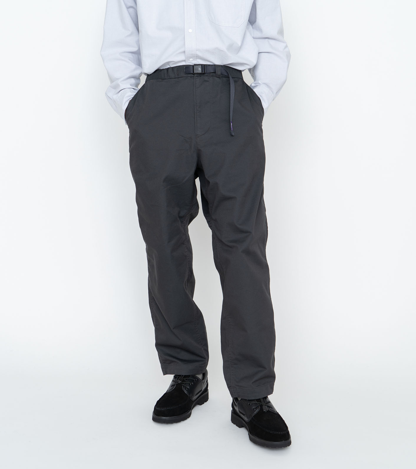 パンツ Stretch Twill Wide Tapered Pants 30 Stretch Twill Wide Tapered Pants グレー 30