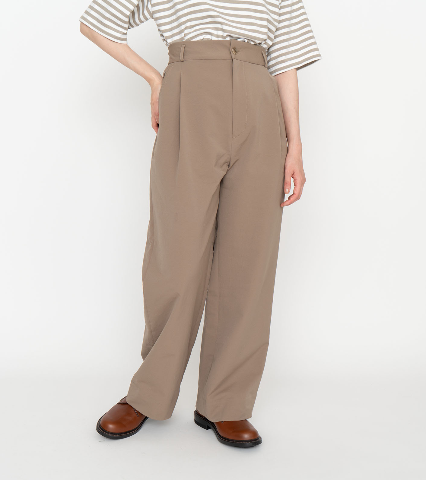 nanamica ALPHADRY Wide Pants Nanamica Alphadry Belt Pants