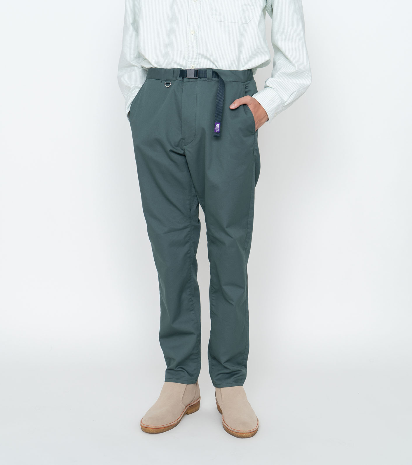 PURPLE LABEL Stretch Twill Tapered Pants-eastgate.mk