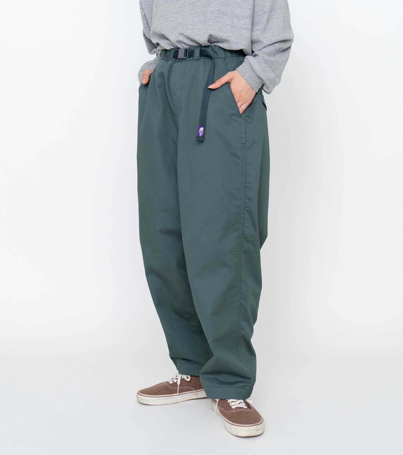 Stretch Twill Wide Tapered Pants （VN）36
