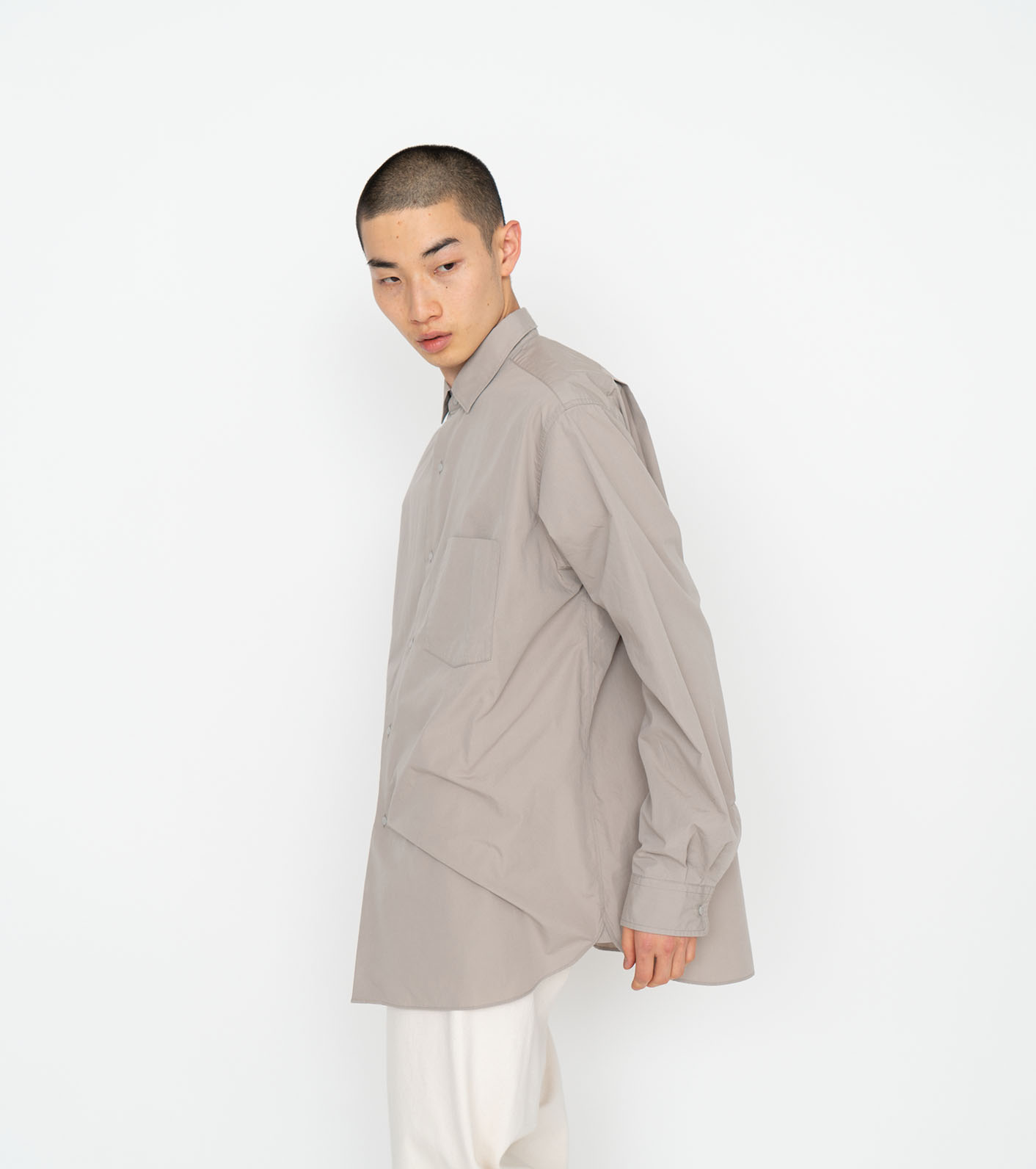 nanamica / Regular Collar Wind Shirt