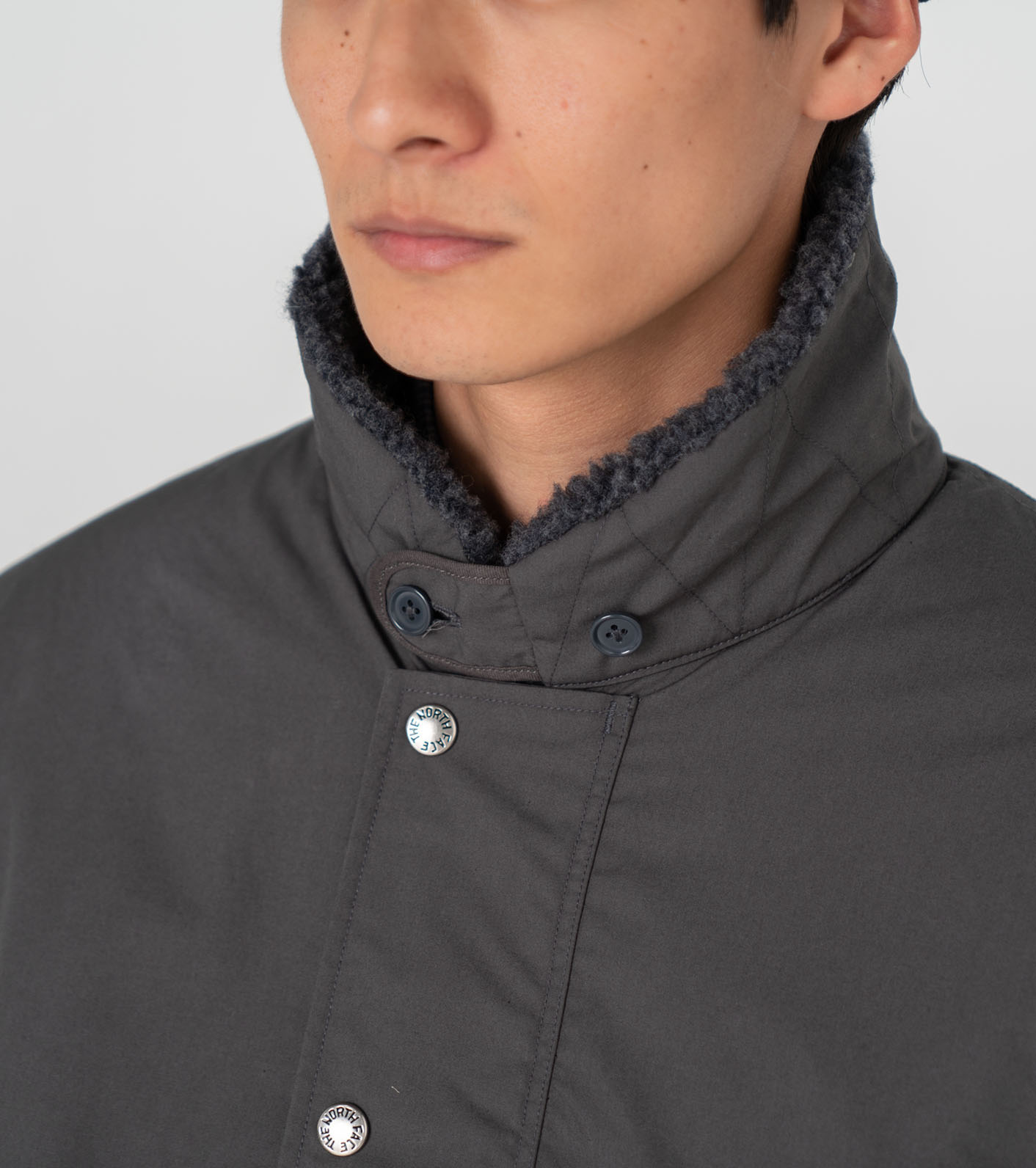 nanamica / Wool Boa Field Reversible Jacket