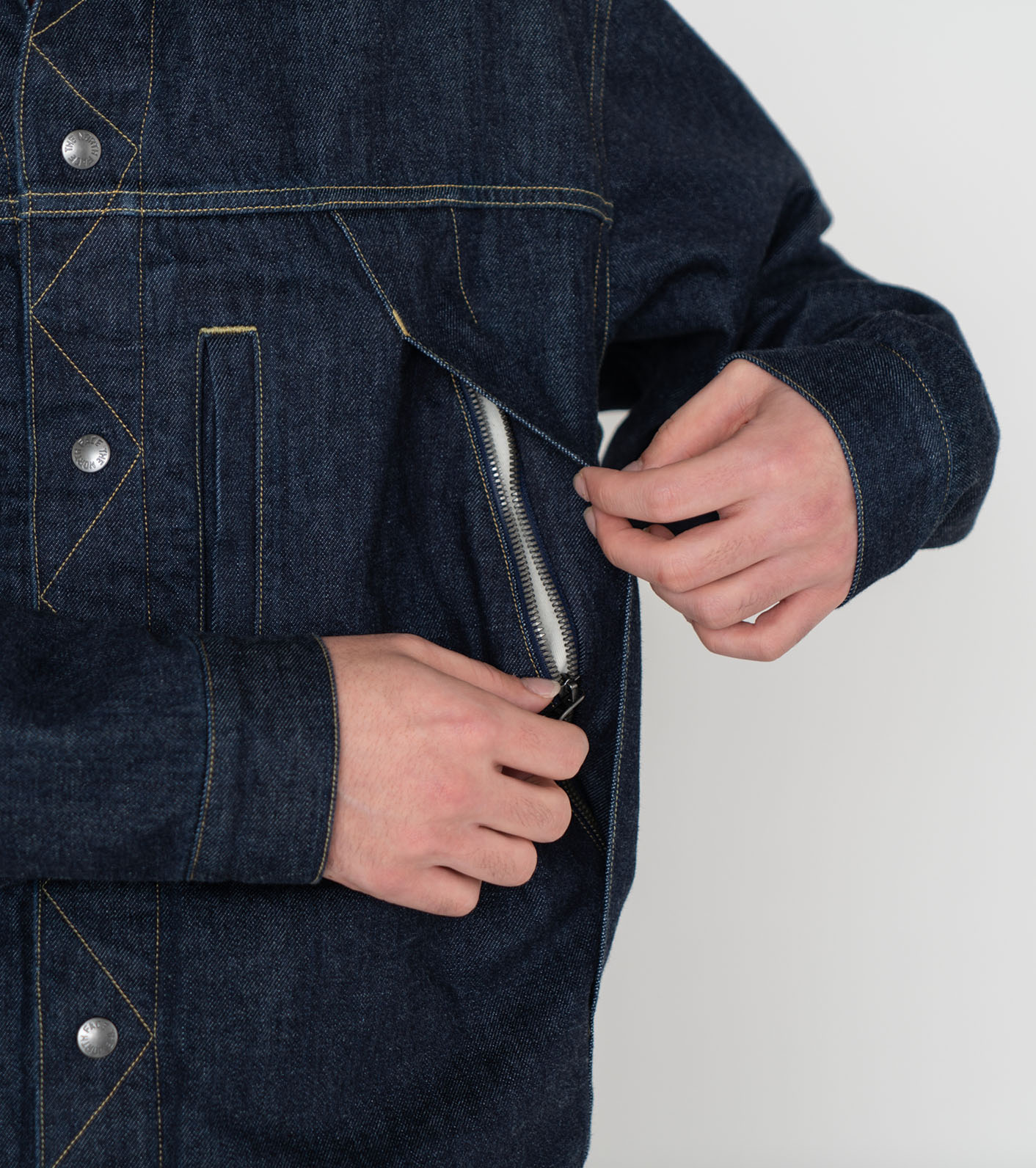 nanamica / Denim WINDSTOPPER Field Jacket