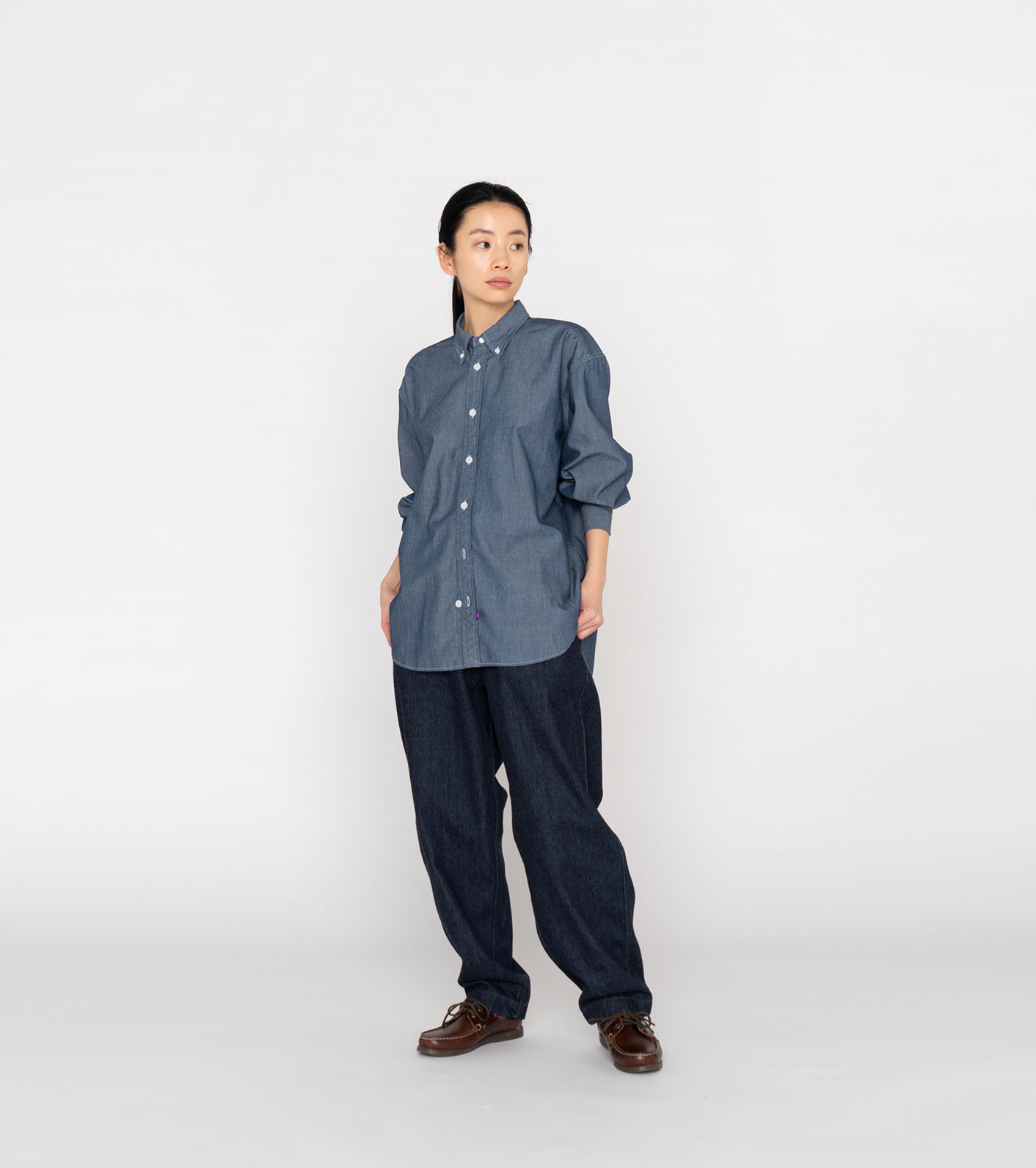 【POLYPLOID】WIDE TAPERED PANTS