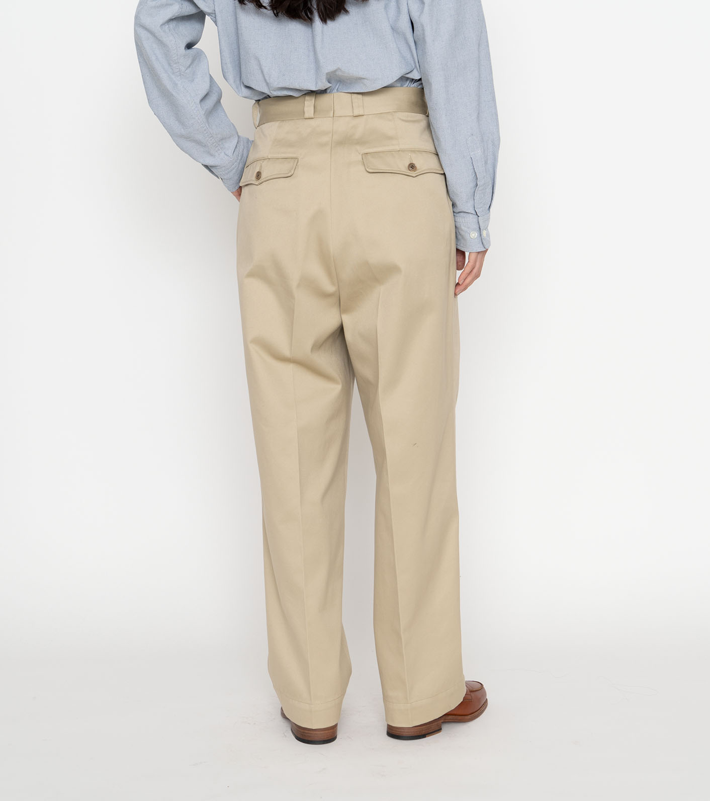 【新品】nanamica Double Pleat Chino Pants WS