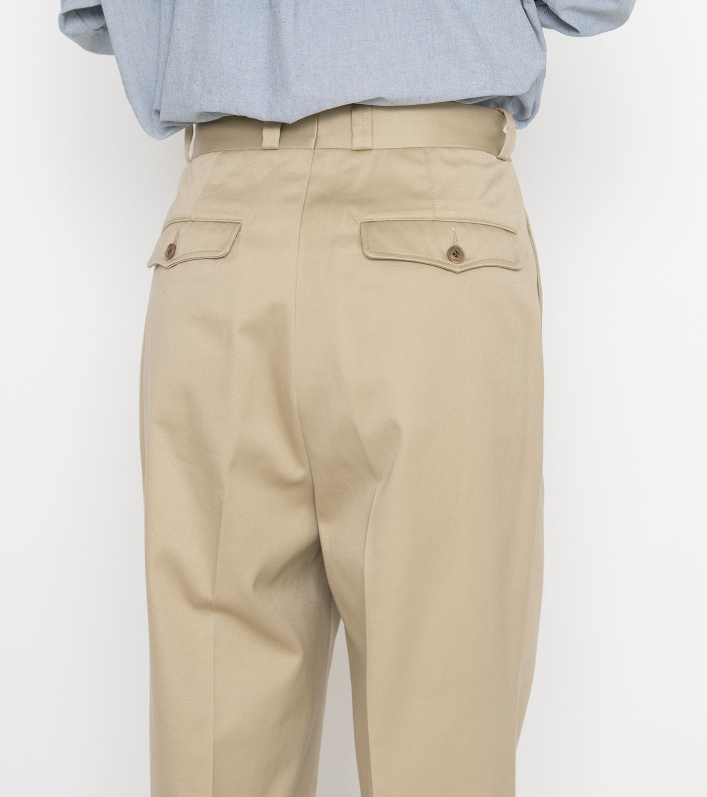 【新品】nanamica Double Pleat Chino Pants WS